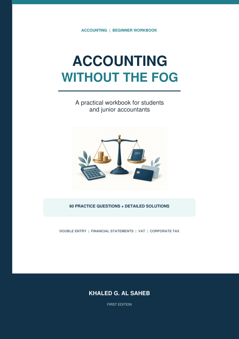 Cover of Accounting Without the Fog by Khaled G. Al Saheb